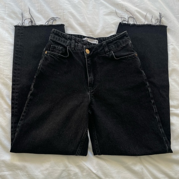 Zara Jeans Zara Cross Jeans Black Poshmark